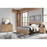 Hyanna King Panel Storage Bed, Dresser and Mirror - Image 11