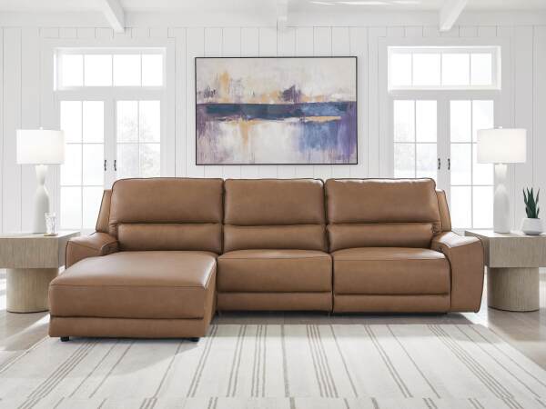 DeepWakes 3-Piece Reclining Sofa Chaise - Image 3