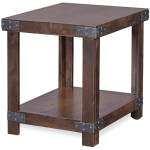 Industrial End Table