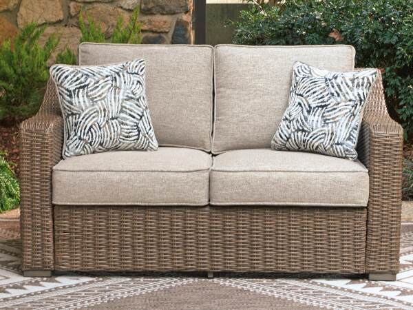 Laguna Heights Outdoor Loveseat with Cushion - Image 3