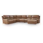 DeepWakes 6-Piece Reclining Sectional with Chaise