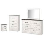 Gerridan Dresser, Mirror, Chest and Nightstand