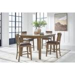 Urbinforte Counter Height Extension Dining Table and 4 Barstools - Image 3