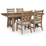 Ridgester Extension Dining Table and 4 Chairs - Image 2