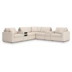 Modmax 7-Piece Balanced Sectional with Audio and Storage Consoles