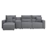 Modmax II 4-Piece Reclining Sectional with Chaise and Console