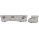 Acklen Place 6-Piece Power Reclining Sectional and Power Recliner - Image 2