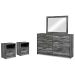 Baystorm Dresser, Mirror and 2 Nightstands