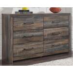Drystan Queen Bookcase Bed, Dresser and 2 Nightstands - Image 12