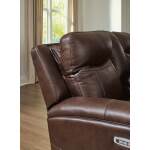 Gravier Power Reclining Loveseat with Console - Image 9