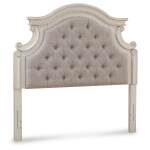 Realyn Full Upholstered Panel Headboard - Image 2
