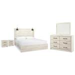 Cambeck King Panel Bed, Dresser, Mirror and 2 Nightstands - Image 2