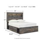 Drystan Full Bookcase Bed - Image 4