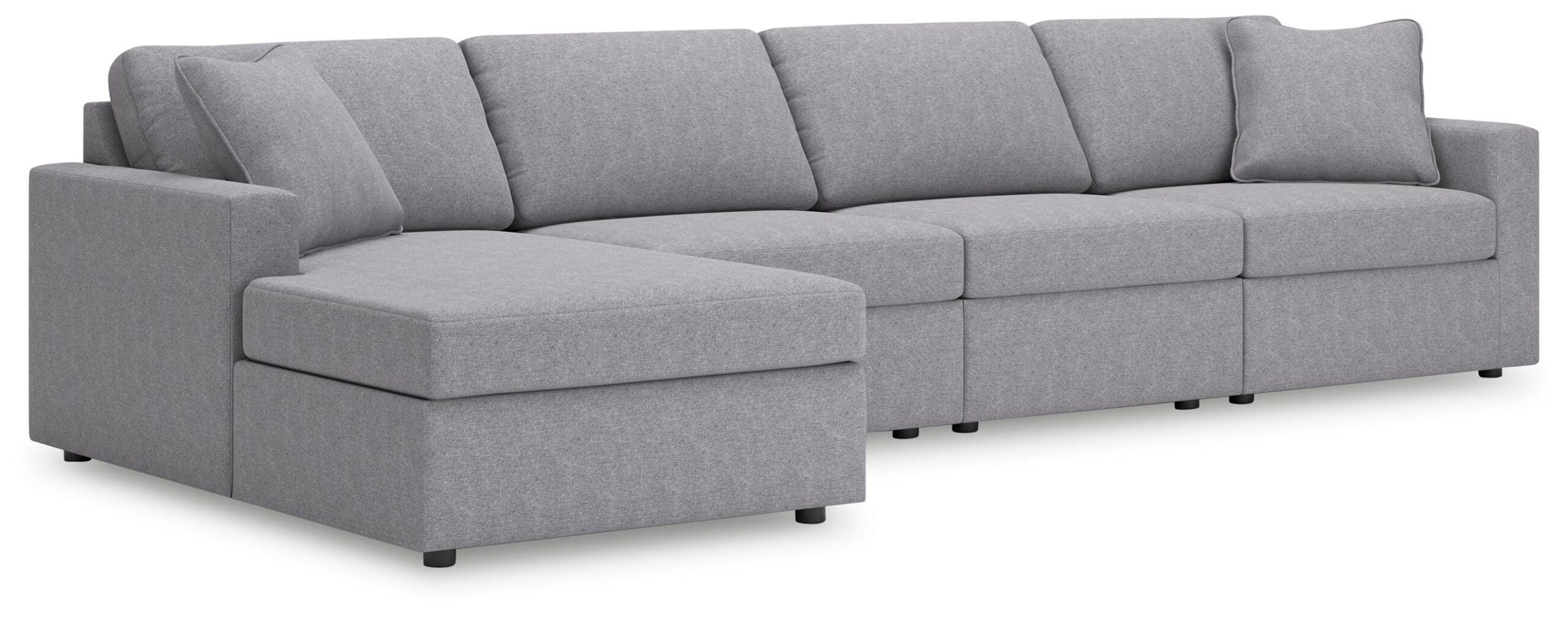 664c8d6acce55c8fbeecc080136031cc Modmax 4-Piece Sectional with Chaise - Image 1
