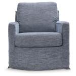Nenana Next-Gen Nuvella Swivel Glider Accent Chair - Image 4
