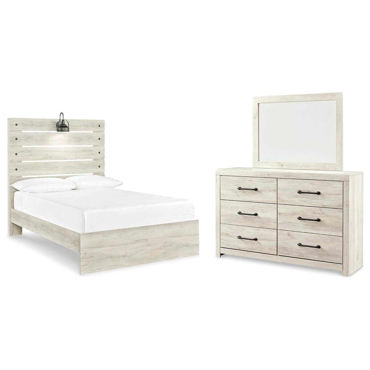 6677cf7311938ade3fb21a385e75f370 Cambeck Full Panel Bed, Dresser and Mirror - Image 1