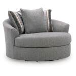 Creston Heights Oversized Swivel Accent Chair - Image 2