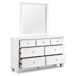 Fortman Queen Panel Bed, Dresser, Mirror and 2 Nightstands - Image 5