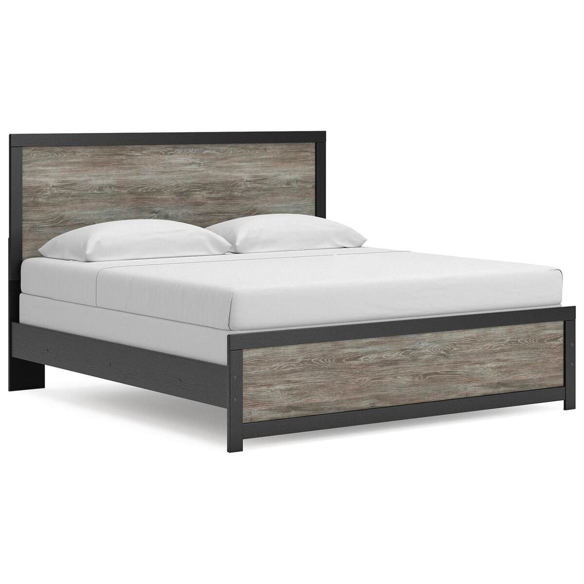 66f6f3f566e1c3e9e40581d7fb4d2922 Broachmyn King Panel Bed - Image 1