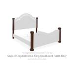 Lavinton Queen/King/California King Headboard/Footboard Posts - Image 2