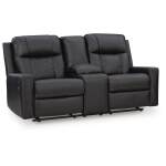 Mackmenville Reclining Loveseat with Console - Image 2