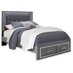 Lodanna Queen Upholstered Panel Storage Bed, Dresser and Mirror - Image 5