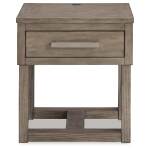 Loyaska Lift-top Coffee Table and 2 End Tables - Image 5