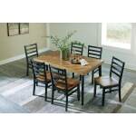 Blondon Dining Table and 6 Chairs (Set of 7) - Image 12