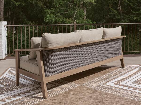 Harmony Headlands Outdoor Sofa with Cushion - Image 6