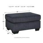 Altari Chair and Ottoman - Image 6