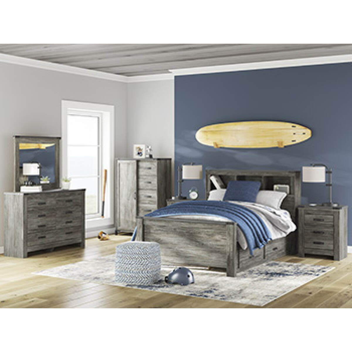 68cb7eb1498978fc24cd592da7f02776 Frandern Under Bed Storage with Side Rail - Image 1