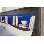 Drystan Queen Bookcase Headboard - Image 4