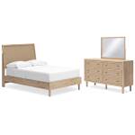 Cielden Full Panel Bed, Dresser and Mirror - Image 2
