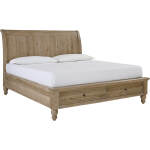 Cambridge Sleigh Bed ICB-400-KHK-KD-1
