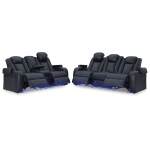 Fyne-Dyme Power Reclining Sofa and Loveseat - Image 4