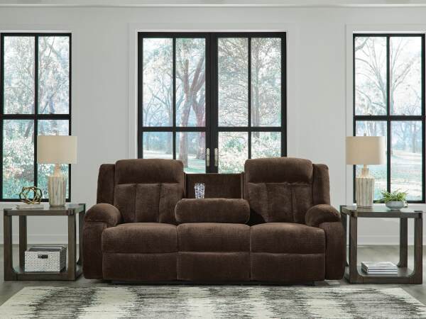 Observation Power Reclining Sofa with Drop Down Table - Image 7
