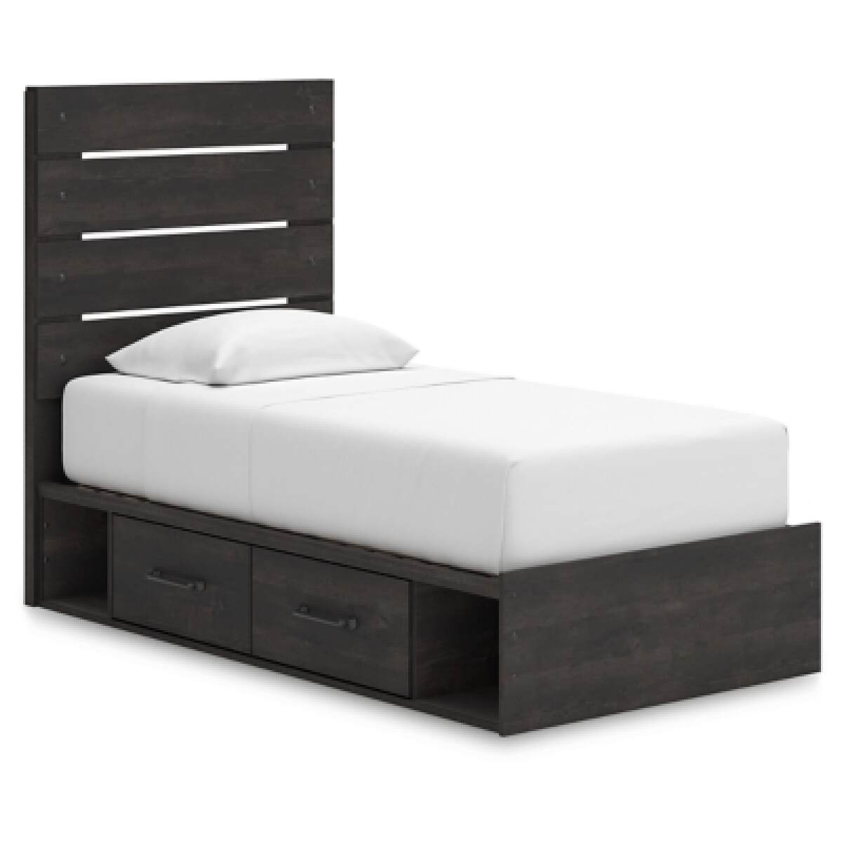 69c09c9b313b48be786a5e8db13ce201 Hollivern Twin Panel Storage Bed - Image 1