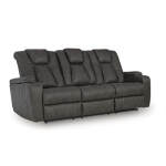 Batavia Pier Reclining Sofa with Drop Down Table