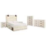 Cambeck King Storage Bed, Dresser, Chest and 2 Nightstands - Image 2
