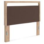 Kinlanni Queen Upholstered Panel Headboard - Image 2