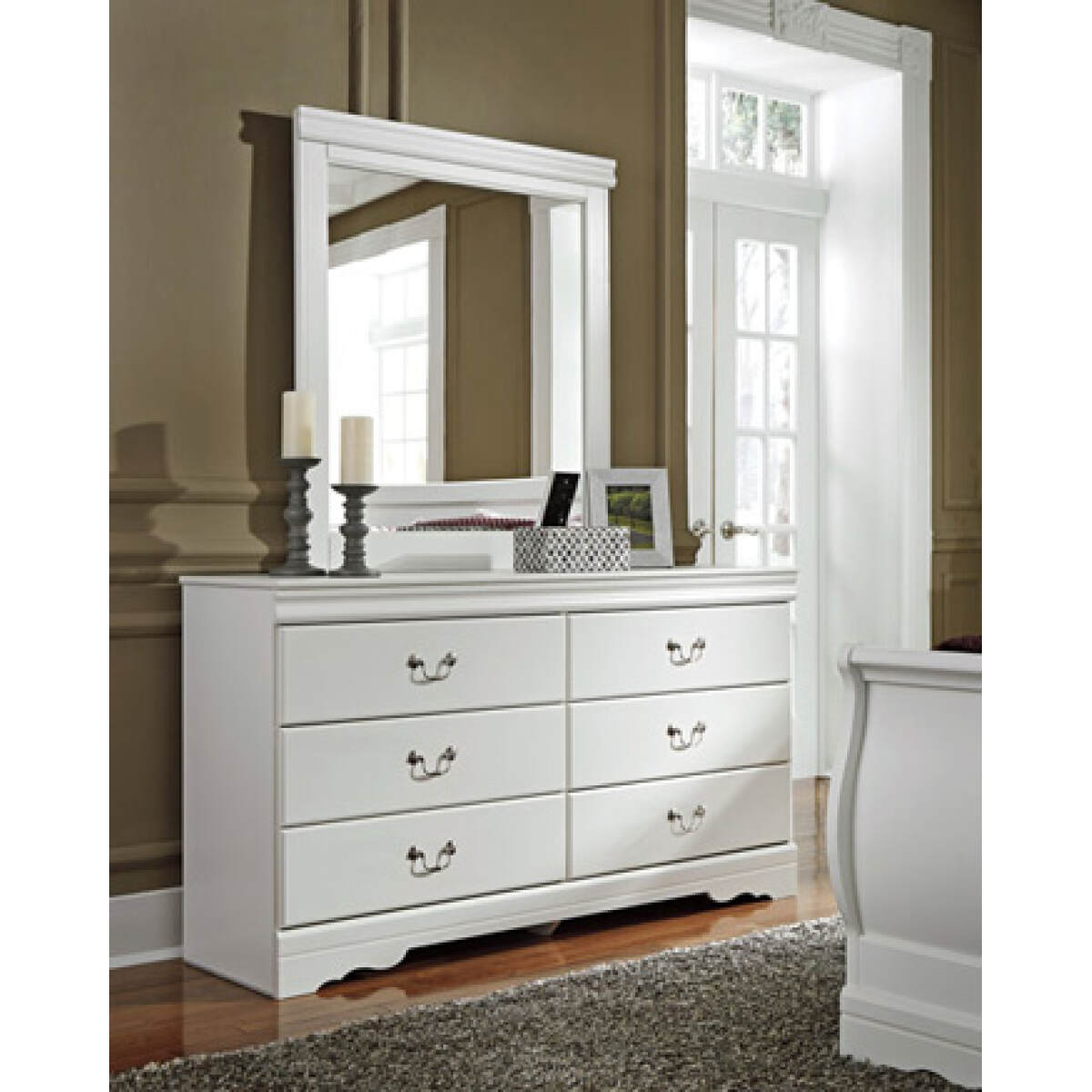 6a23d0ea808f6adeb3a9dc40cf95860e Anarasia Dresser and Mirror - Image 1