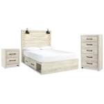 Cambeck Queen Storage Bed, Chest and Nightstand