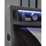Verishaw California King Upholstered Bed with Wireless Audio - Image 19