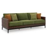 Horizon Hall Outdoor Sofa, 2 Lounge Chairs, Ottoman and Coffee Table - Image 15