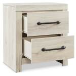 Cambeck Queen Panel Storage Bed and 2 Nightstands - Image 9