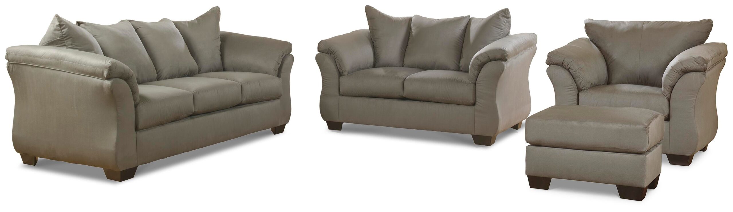 6b02e45b71a6991025f1a0820d4ec6a6 Darcy Sofa, Loveseat, Chair and Ottoman - Image 1