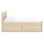 Onita King Panel Platform Bed with 2 Side Storage - Image 8