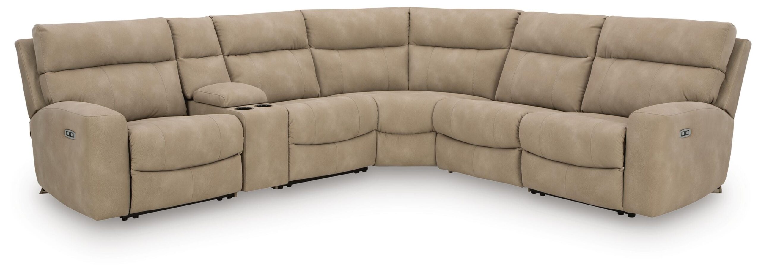 6b1d4258eec91972b363edeb35be6170 Next-Gen Durapella 6-Piece Power Reclining Sectional - Image 1