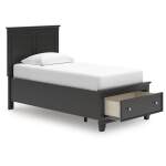 Lanolee Twin Panel Storage Bed - Image 4