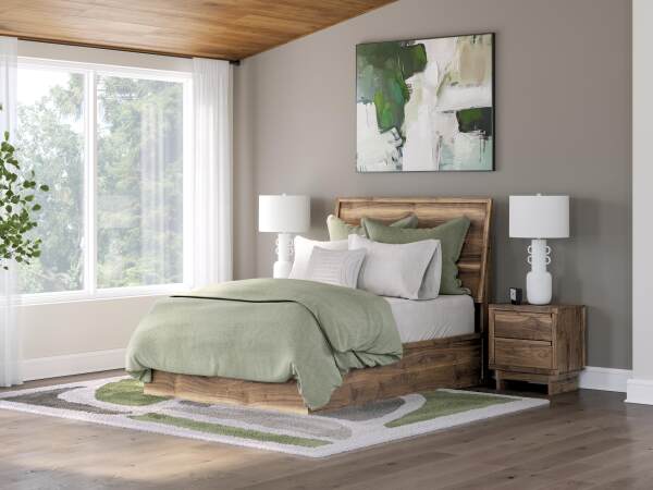 Chirason Full Panel Platform Bed, Dresser and Mirror - Image 17